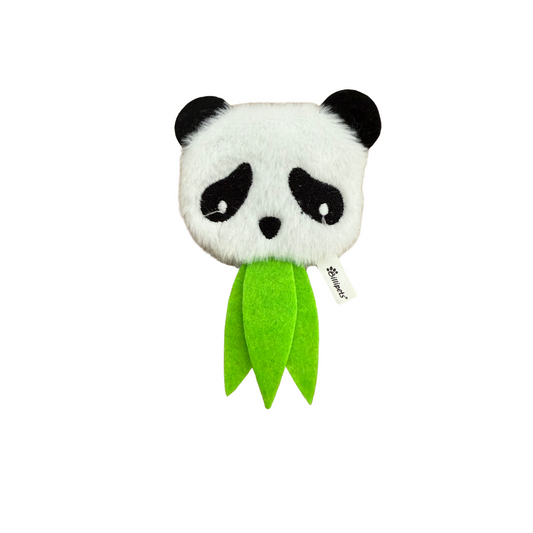 Panda Catnip bag - with 2 bags of catnip
