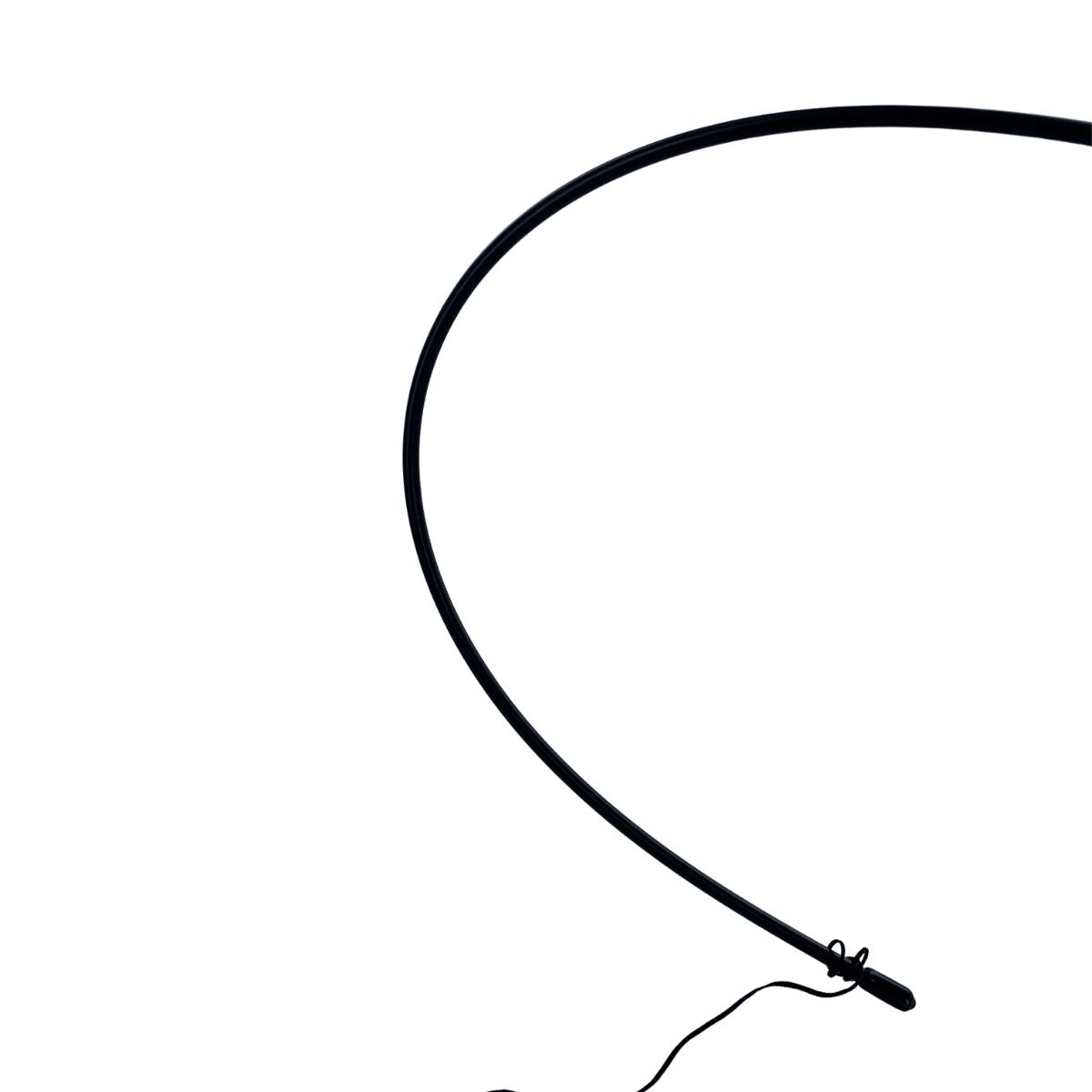 Cat Toy 40cm Thin Cat Teaser with Natural Long Feather