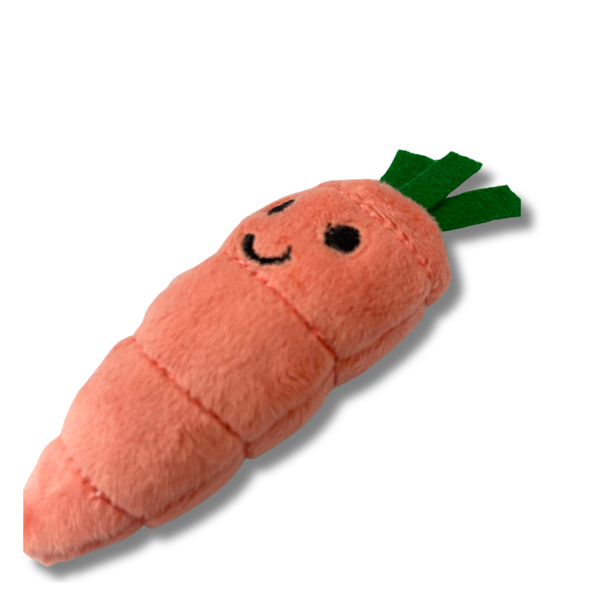 10cm Soft Plush Catnip Cat Toys filled with 100% Catnip - Carrot