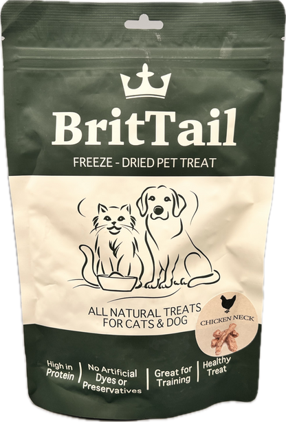 BritTail Freeze-Dried Chicken Necks product photo 10
