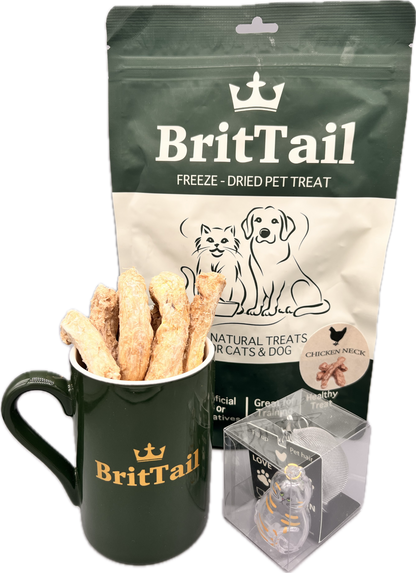 BritTail Freeze-Dried Chicken Necks product photo 7