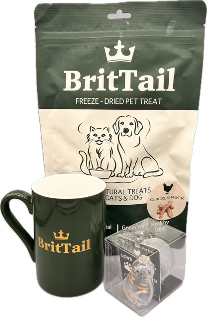 BritTail Freeze-Dried Chicken Necks product photo 8