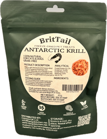 BritTail Freeze-Dried Antarctic Krill product photo 16