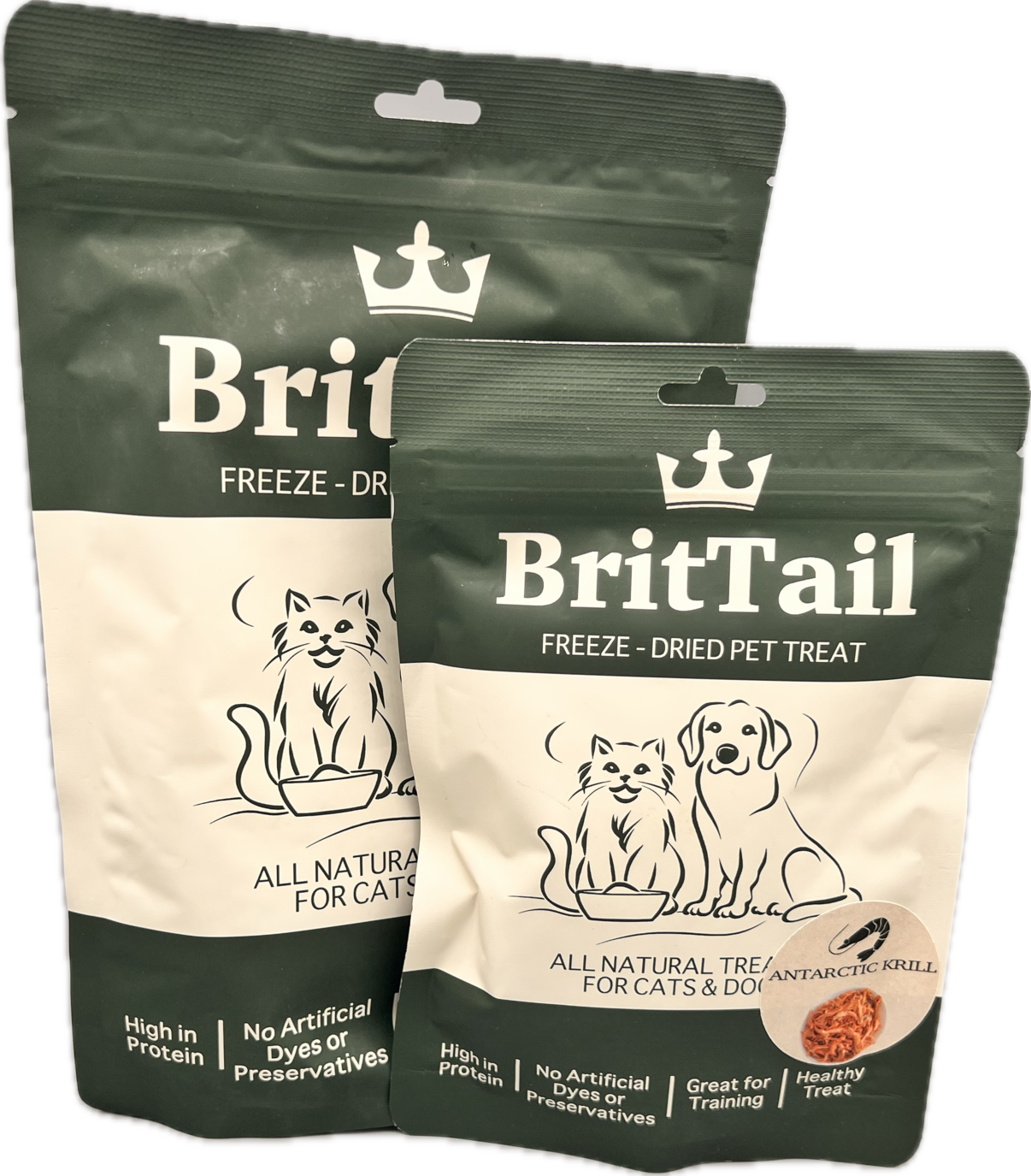 BritTail Freeze-Dried Antarctic Krill product photo 1
