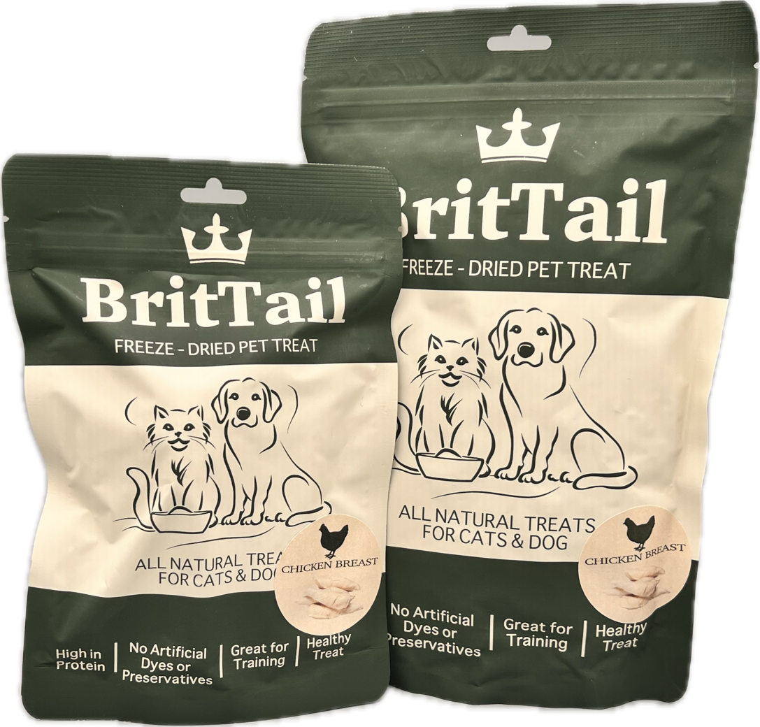 BritTail Freeze-Dried Chicken Breast product photo