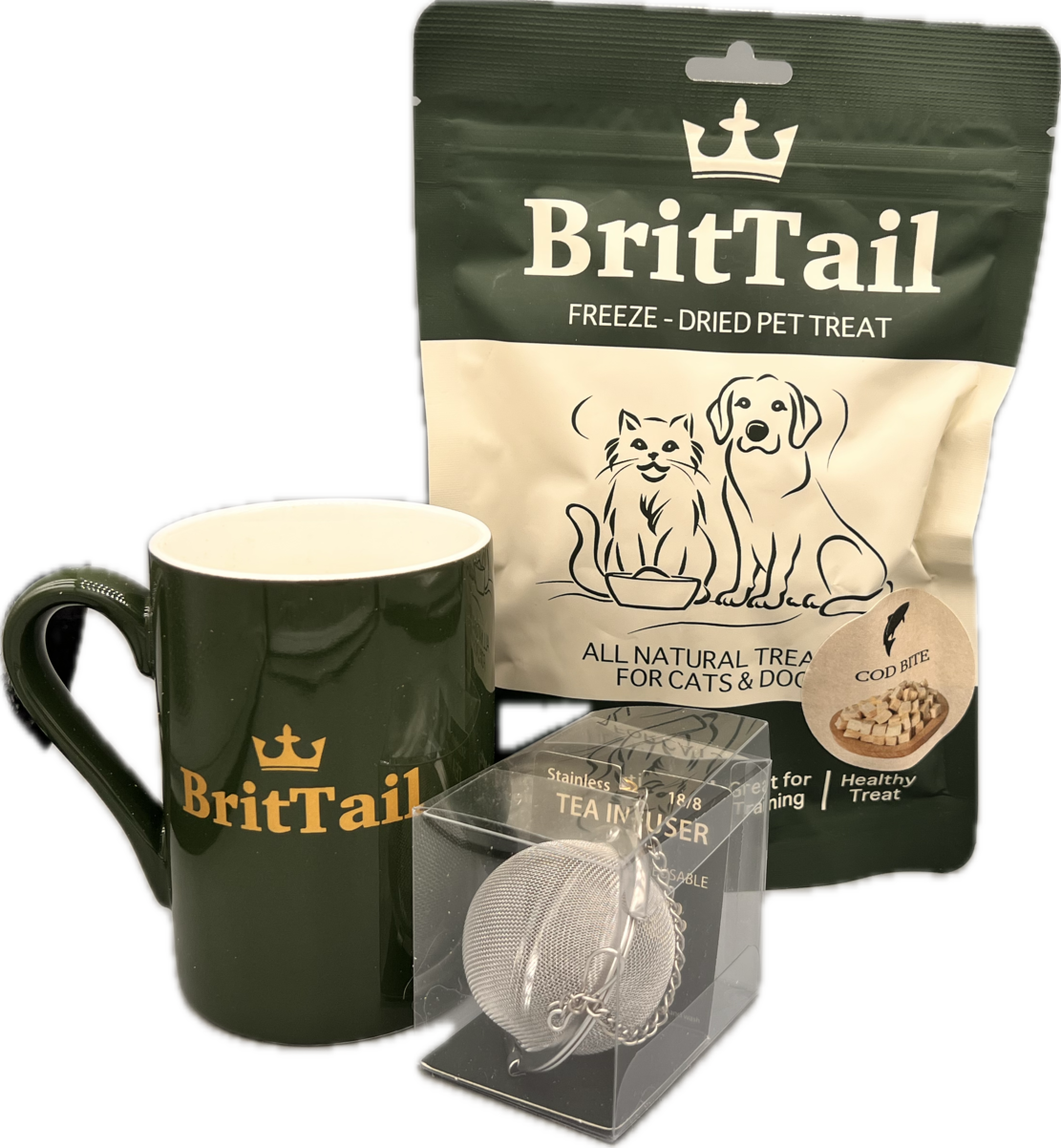 BritTail Freeze-Dried Cod Bits product photo 2
