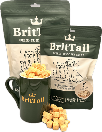 BritTail Freeze-Dried Cod Bits product photo 4
