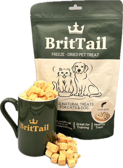 BritTail Freeze-Dried Cod Bits product photo 5