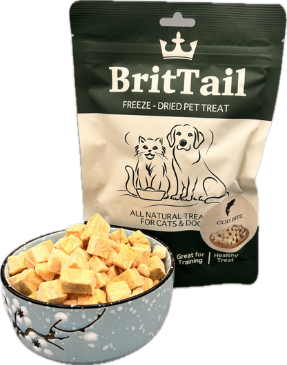 BritTail Freeze-Dried Cod Bits product photo 7