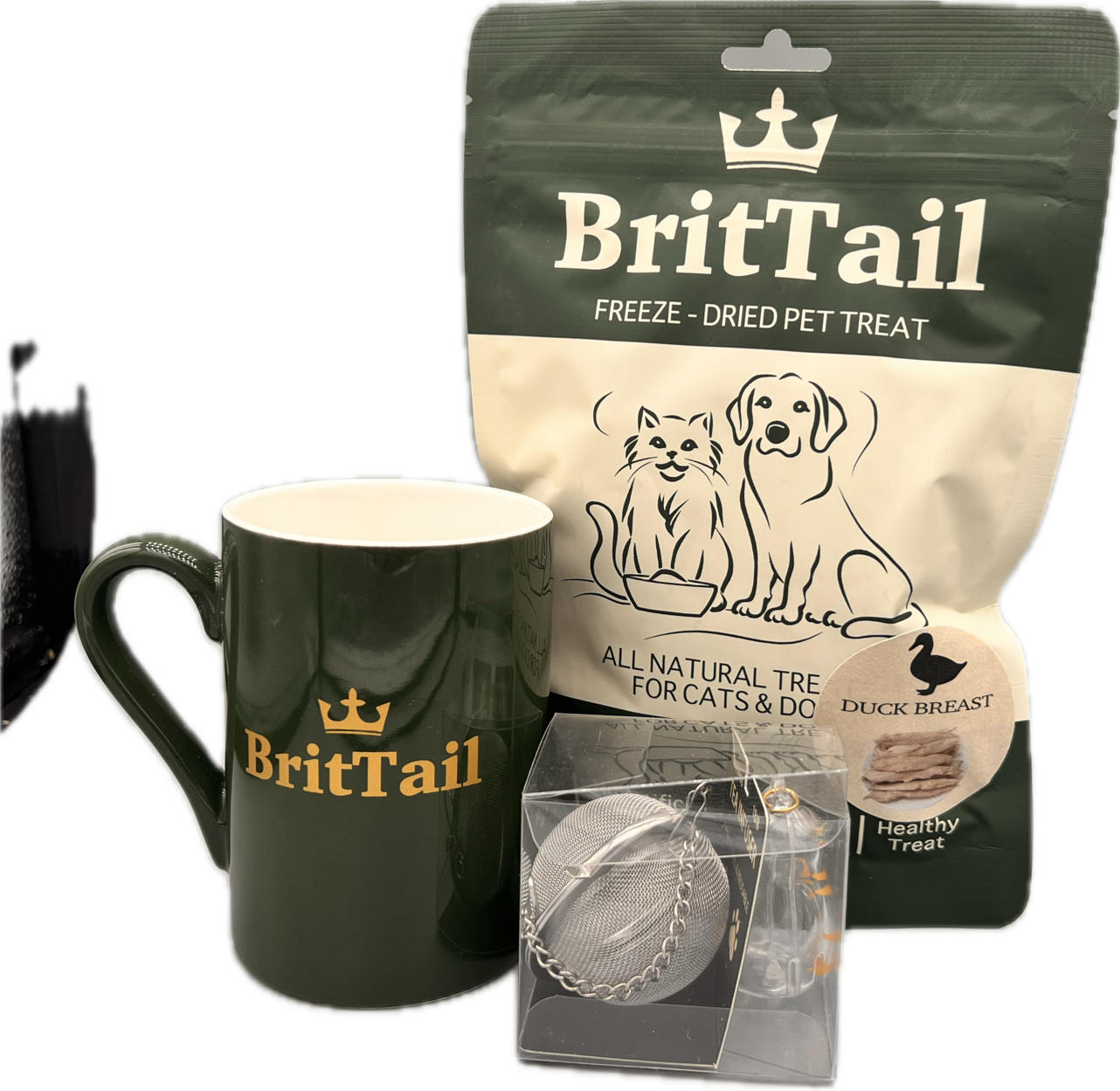 BritTail Freeze-Dried Duck Breast product photo 1