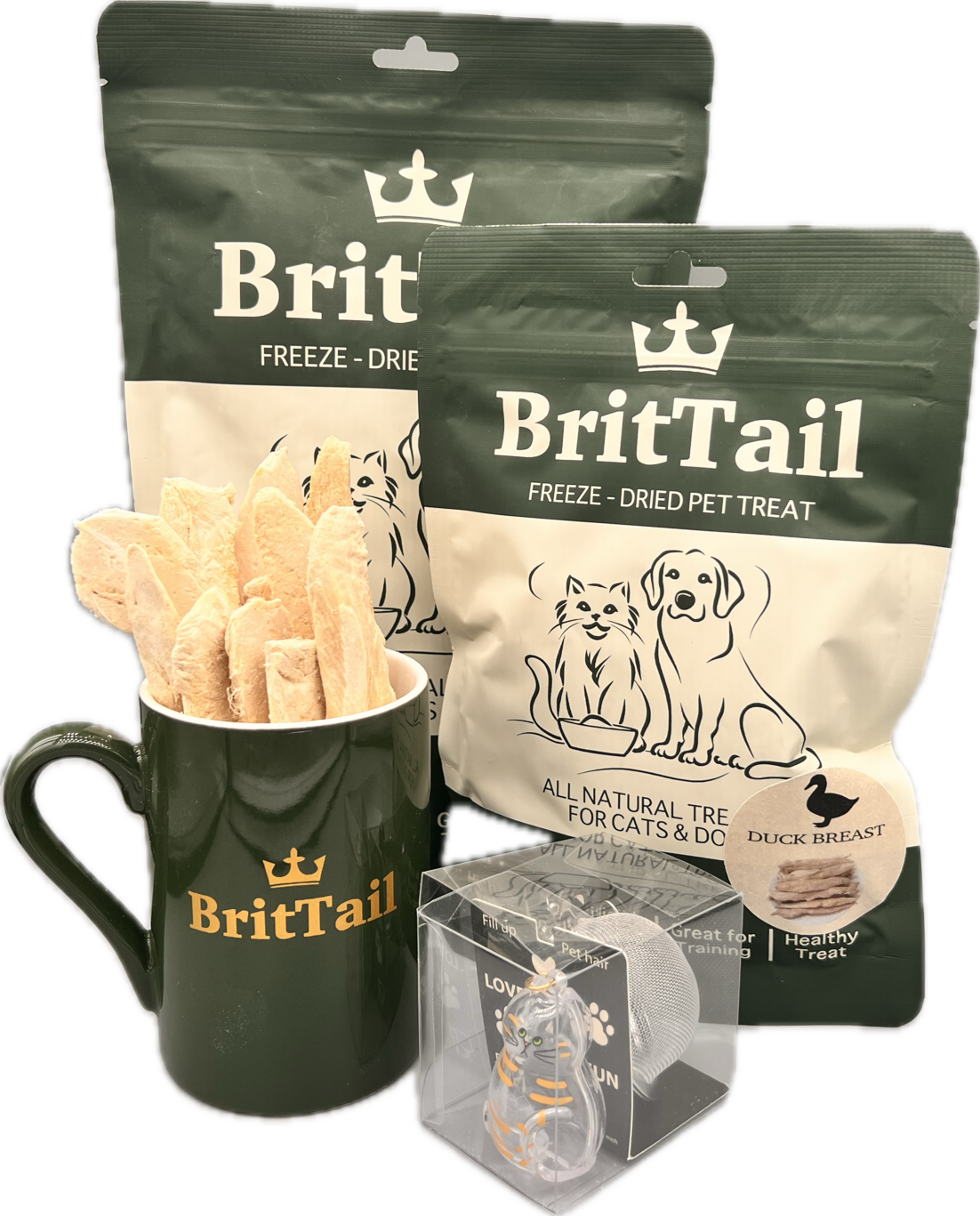 BritTail Freeze-Dried Duck Breast product photo 4