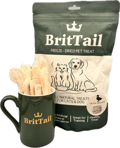 BritTail Freeze-Dried Duck Breast product photo 7