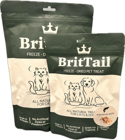 BritTail Freeze-Dried Salmon Bits product photo 4