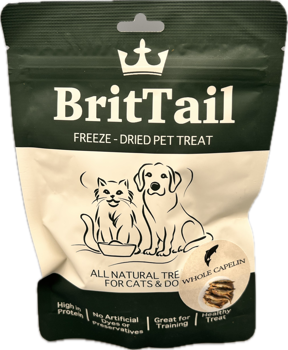 BritTail Freeze-Dried Whole Capelin product photo 11