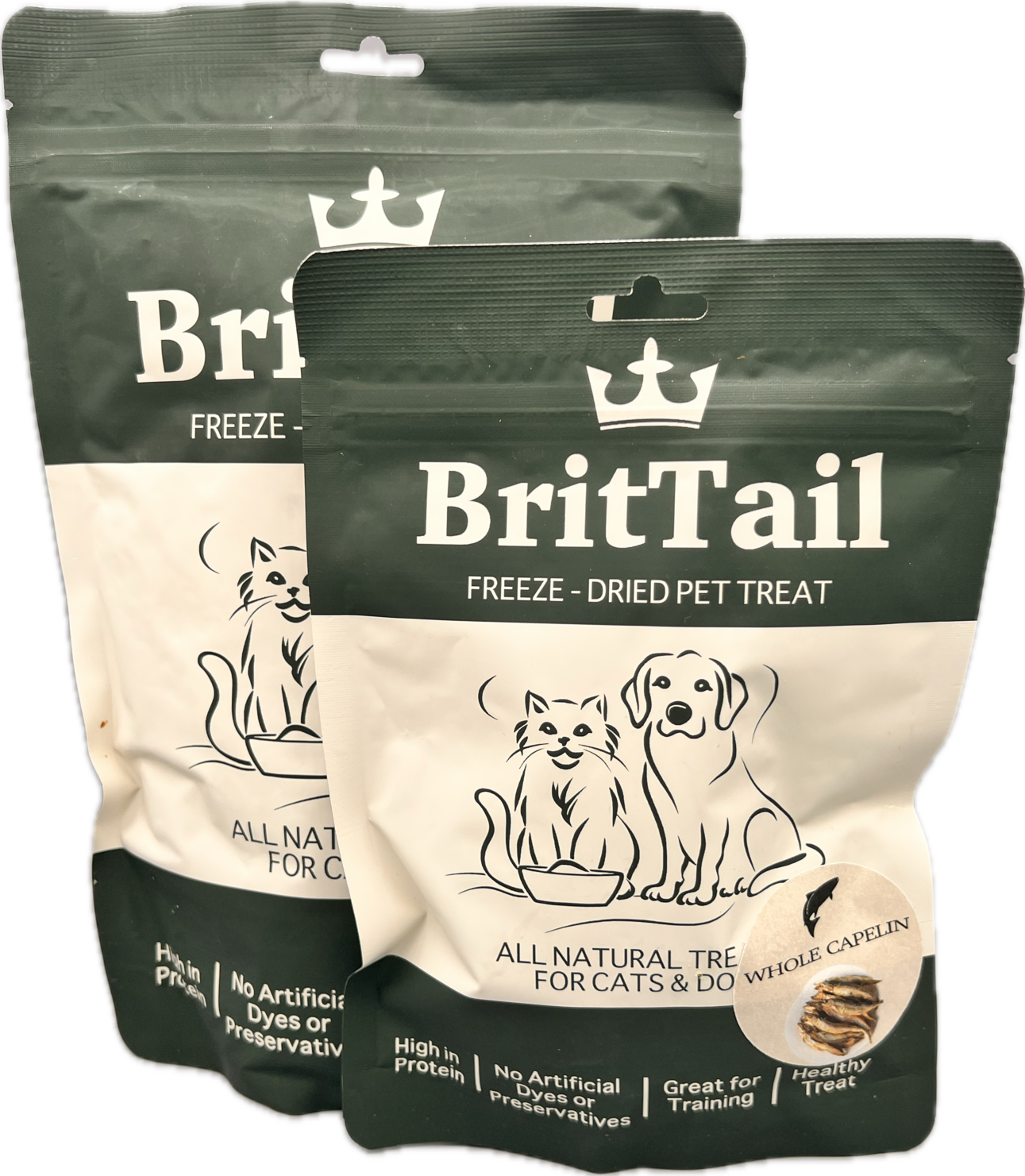 BritTail Freeze-Dried Whole Capelin product photo 13