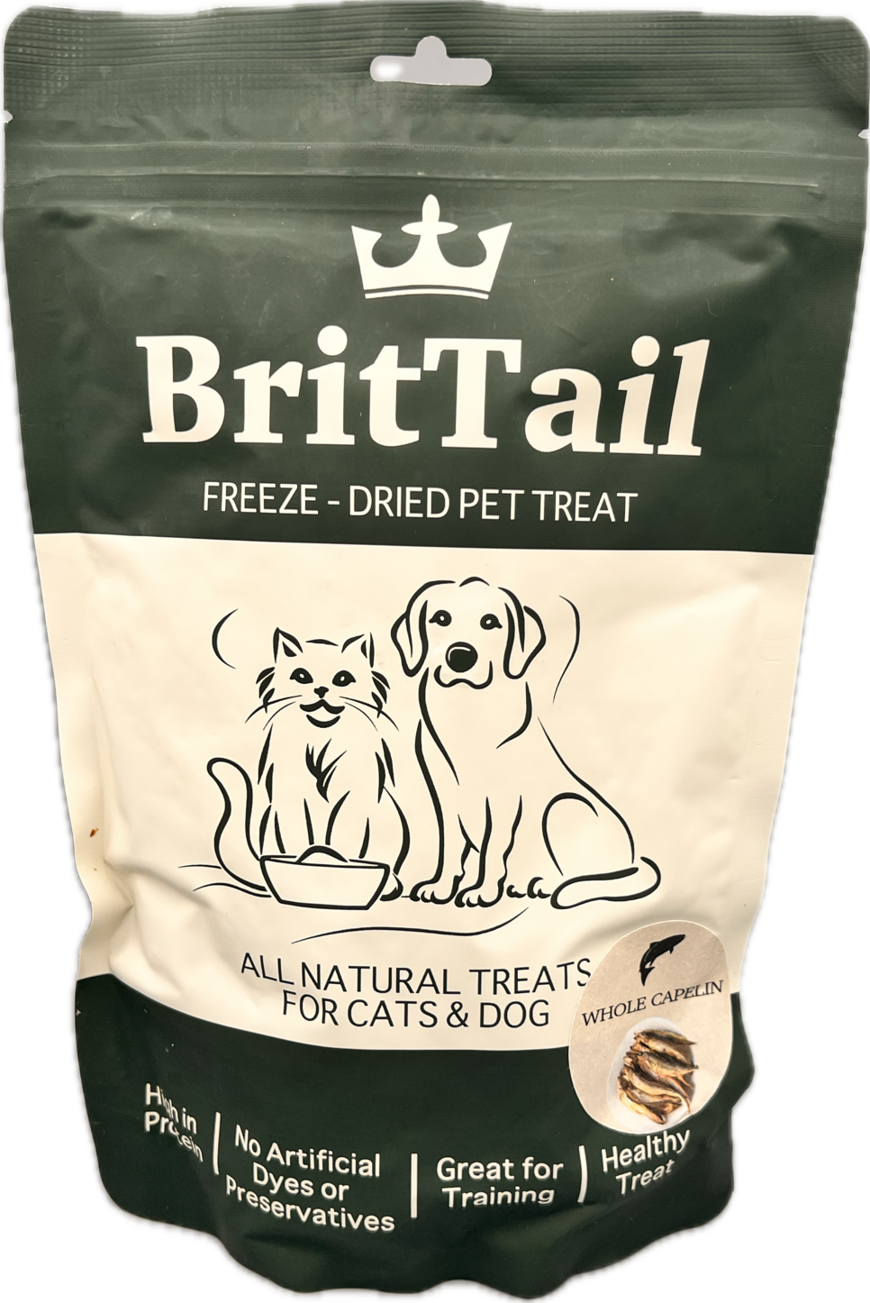 BritTail Freeze-Dried Whole Capelin product photo 15