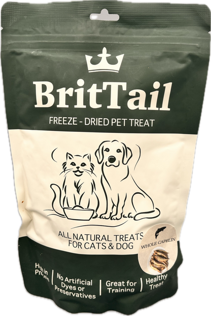 BritTail Freeze-Dried Whole Capelin product photo 15