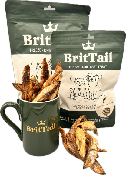 BritTail Freeze-Dried Whole Capelin product photo 8
