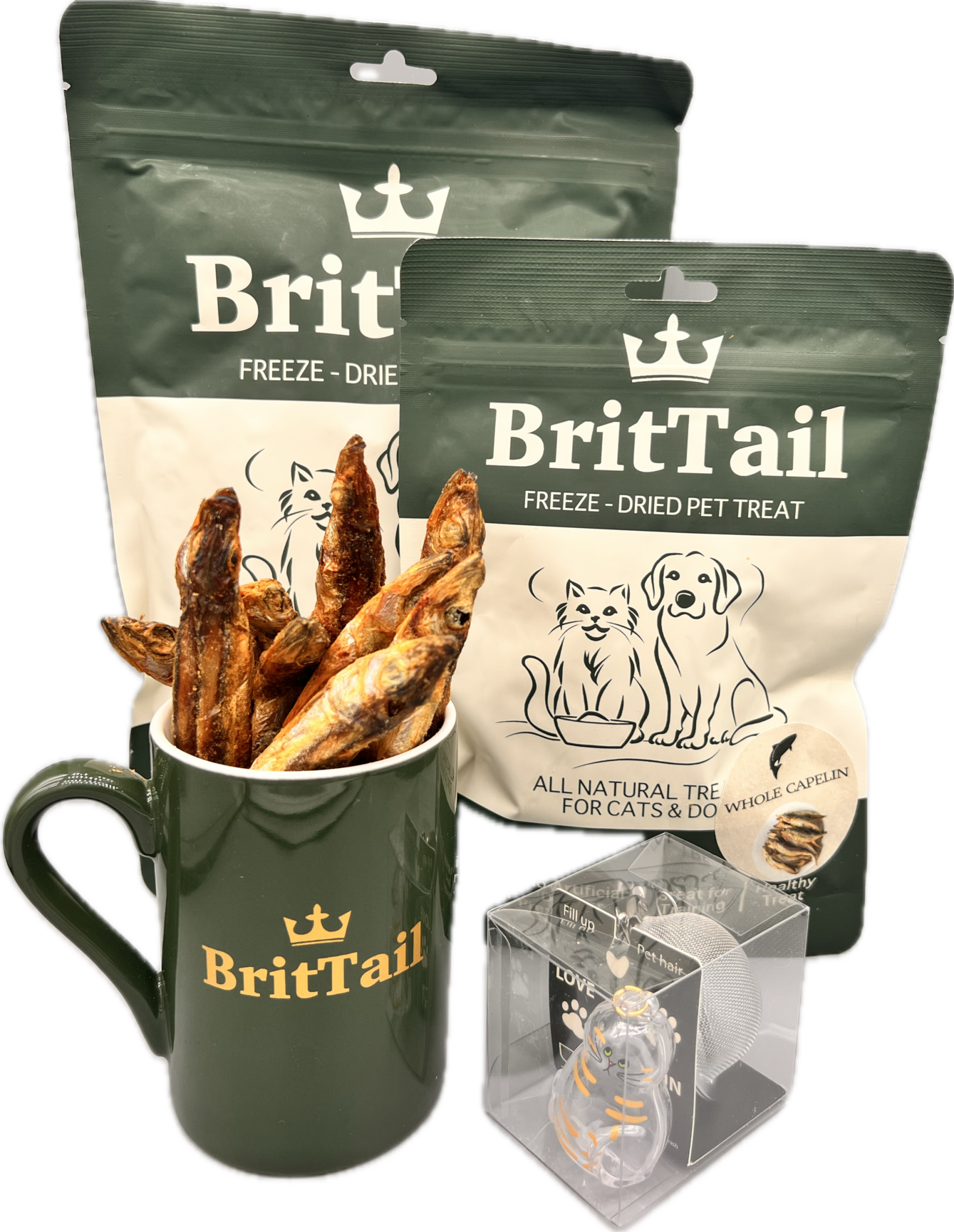 BritTail Freeze-Dried Whole Capelin product photo 9