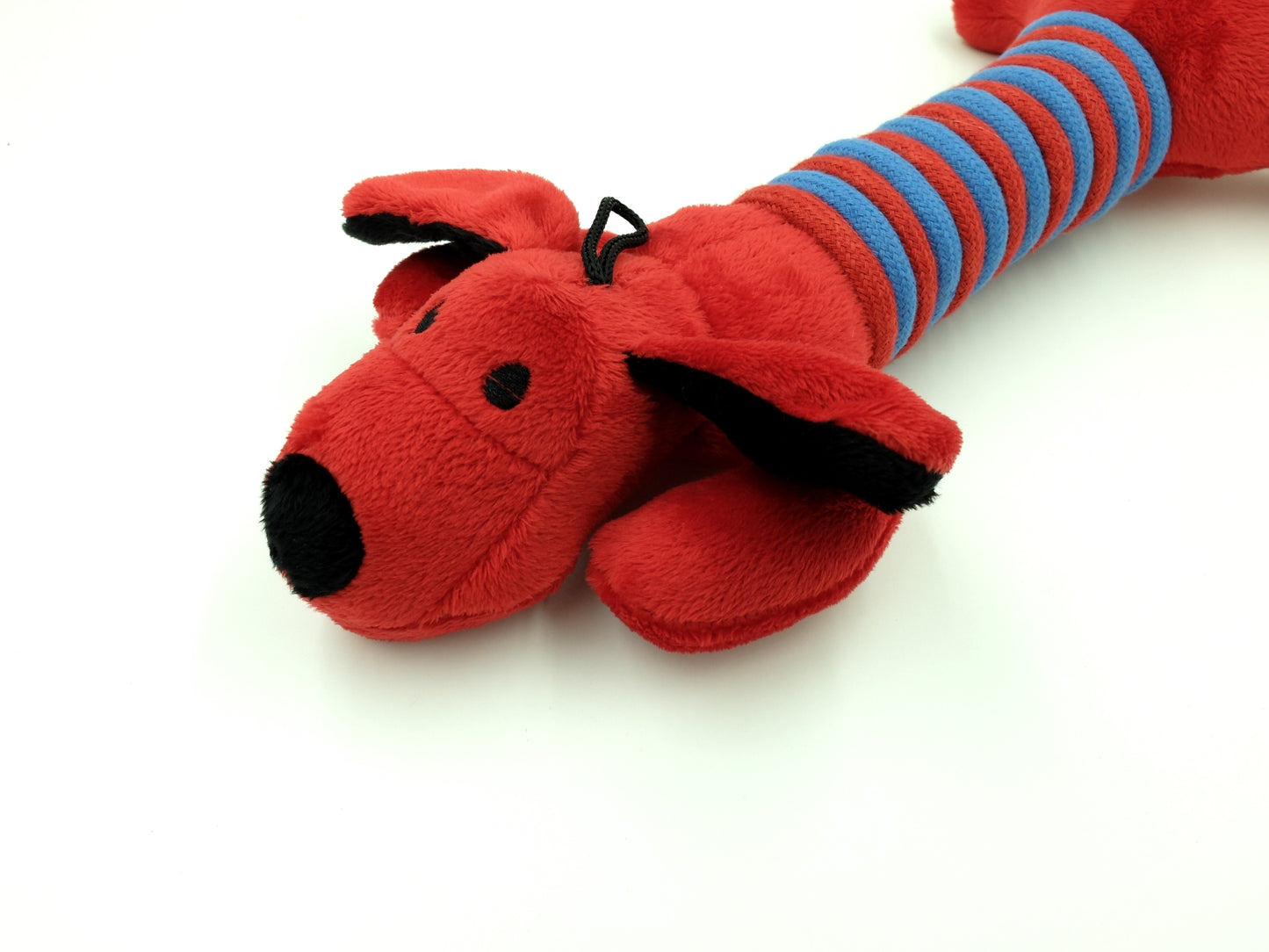 Billipets 30cm Long Bellies Durable Squeaky Dog Toy with Tough Rope