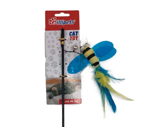 Billipets 50cm Soft Plush Insects Cat Dangler