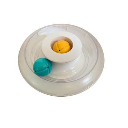 Cat Toys - Funny Interactive UFO Cat Ball Toy Cat Chasing Toy Exercise Kitten Toy Indoor Outdoor Moving Kitten Play Amusement Chaser Puzzle