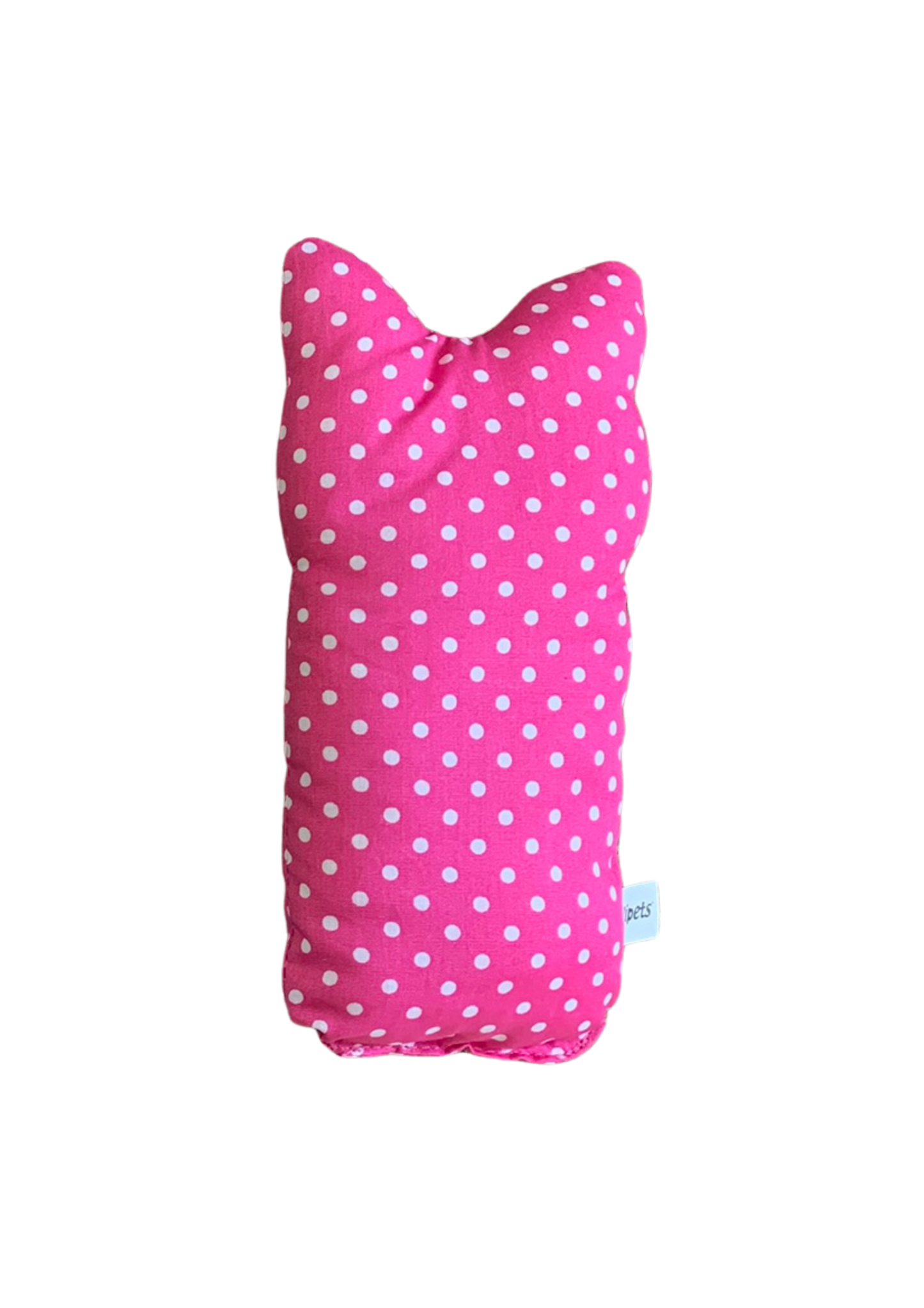 Billipets Fabric Spotty Cat Shape Valerian Cat Cushion Cat Toy