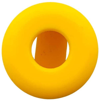 2 Pack Airtag Dog Collar Silicone Protective Case for Apple Air Tag, Cat Dog Collar Holder for Air tags, Dog Collar Cat Loop Holder Pet Anti-Lost Accessorries (Yellow / Blue)