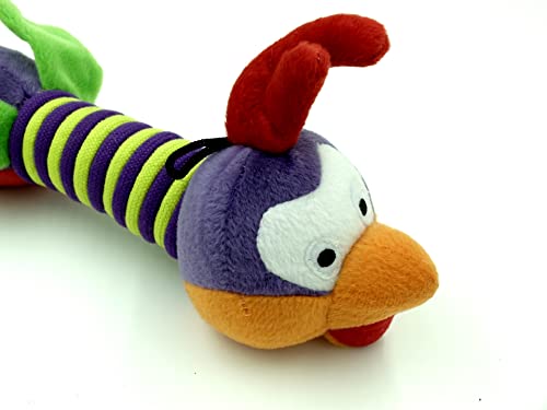 Billipets 30cm Long Bellies Durable Squeaky Dog Toy