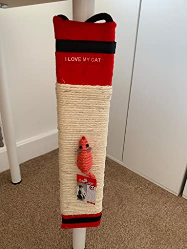 Billipets Cat Scratching post - 2in1 scratching sisal board (50 x 10cm)